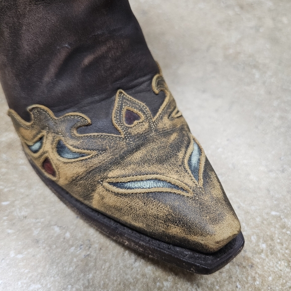 Women's Dan Post Boots, Size 8-1/2 M, Used - Picture 4 of 9